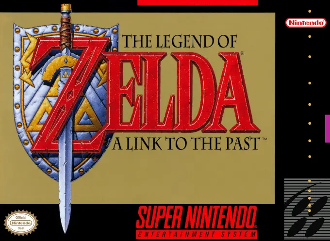 Legend Of Zelda - A Link To The Past The cover